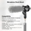 ATVPDKIKX0DER SmallRig Microphone Shock Mount with Cold Shoe Pinch for