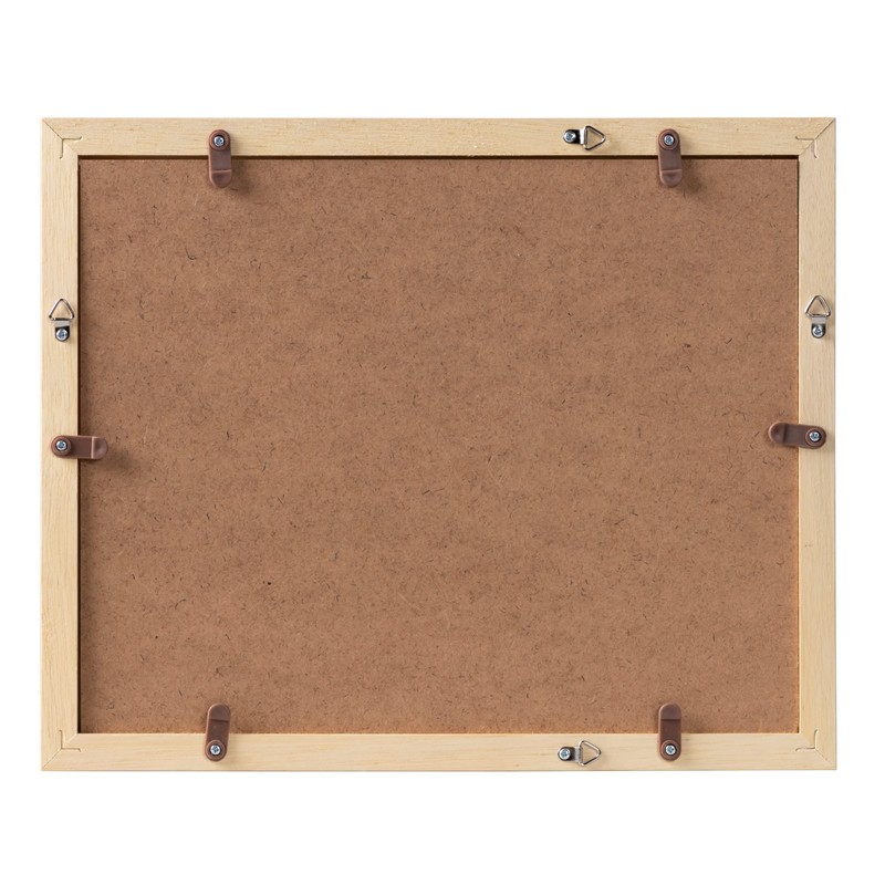 Kenko AM-MD-IN-BR Picture Frame, Drawing Frame, Inch Size, Brown Glass
