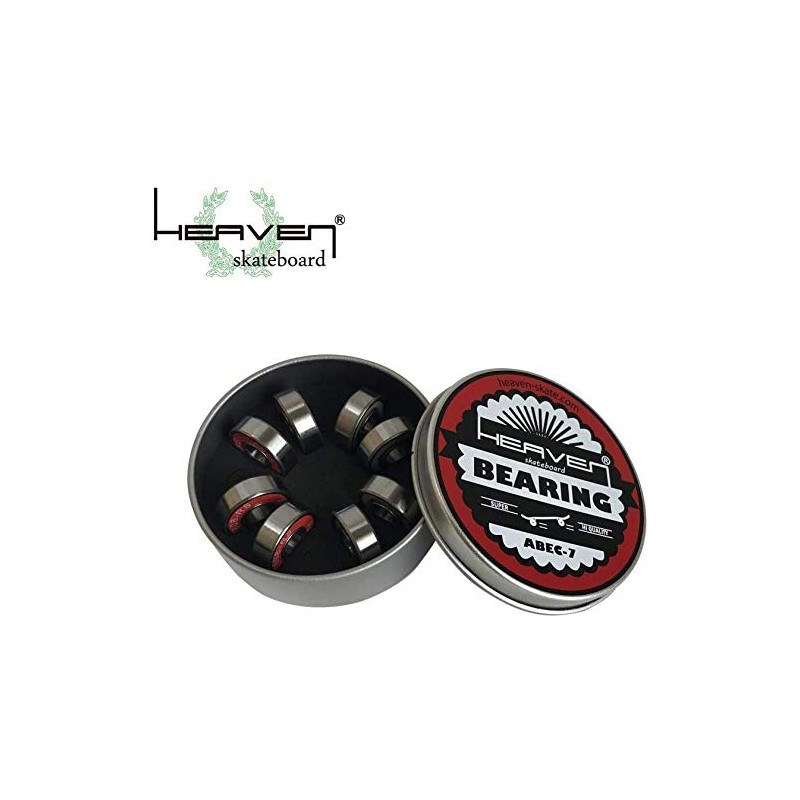 HEAVEN BEARING Skateboard Bearings ABEC7 Avec 7 Skateboard Bearings Shield