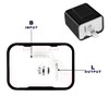 F Season 1 Piece 2-Pin Motorcycle Adjustable 12 V Indicator