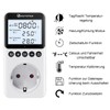 KETOTEK Digital Thermostat Socket with Timer Switch, Socket Thermostat with