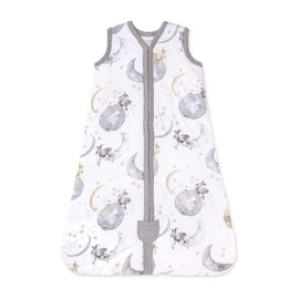 Burt's Bees Baby Beekeeper Wearable Blanket Winter, Organic Cotton Swaddle 0.5 or 1.5 TOG, Baby Infant Wearable Blanket & Essentials Shower Gift