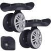 Luggage Wheels Replacement for Suitcase, Replacement Luggage Wheels Repair Suitcase