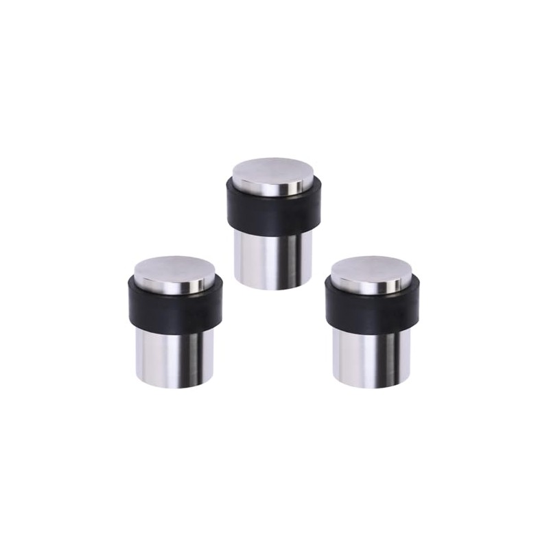 HANDLEZONE® 3 Pack Floor Mounted Door Stop 30mm x 40mm,
