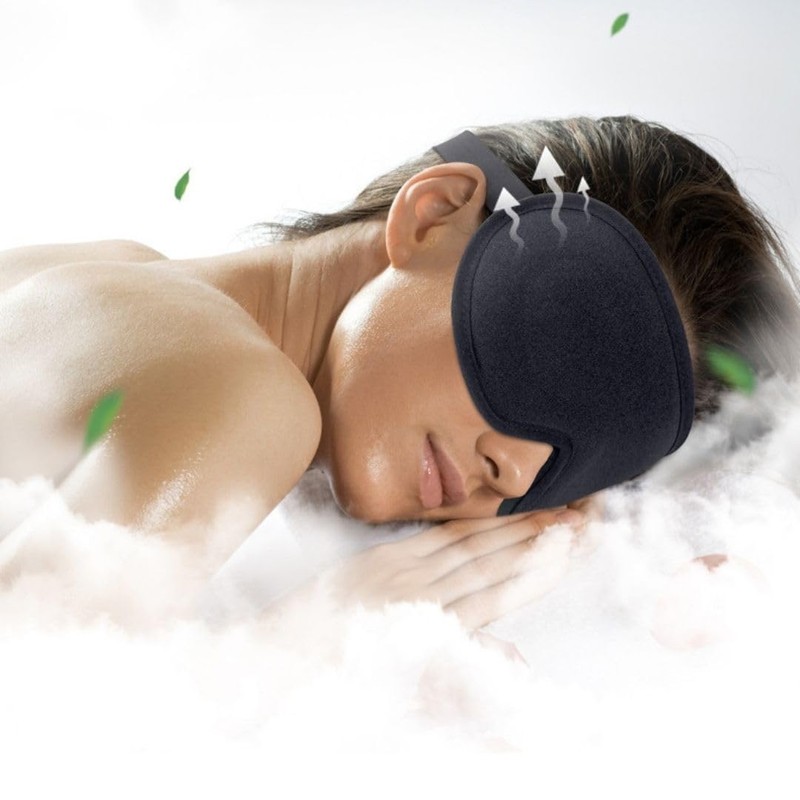AiO JAPAN Eye Mask, Amming, Ver2, 99% Light Blocking, Glossy,
