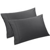 PiccoCasa Pillowcases 2 Pack Cotton Pillow Cases with Zipper Closure