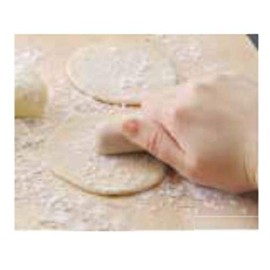 08038 Koyanagi Sangyo H Gyoza Rolling Pin, 0.8 inch (2 mm) x 5.7 inches (2 mm) x 5.7 inches (14.5 cm), Wooden Rolling Pin, Made in Japan