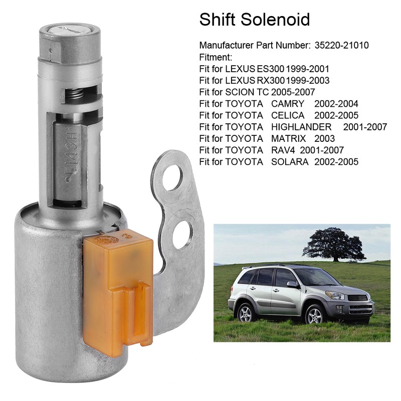 Shift Solenoid 35220‑21010 Replacement Fit for TOYOTA CAMRY CELICA MATRIX