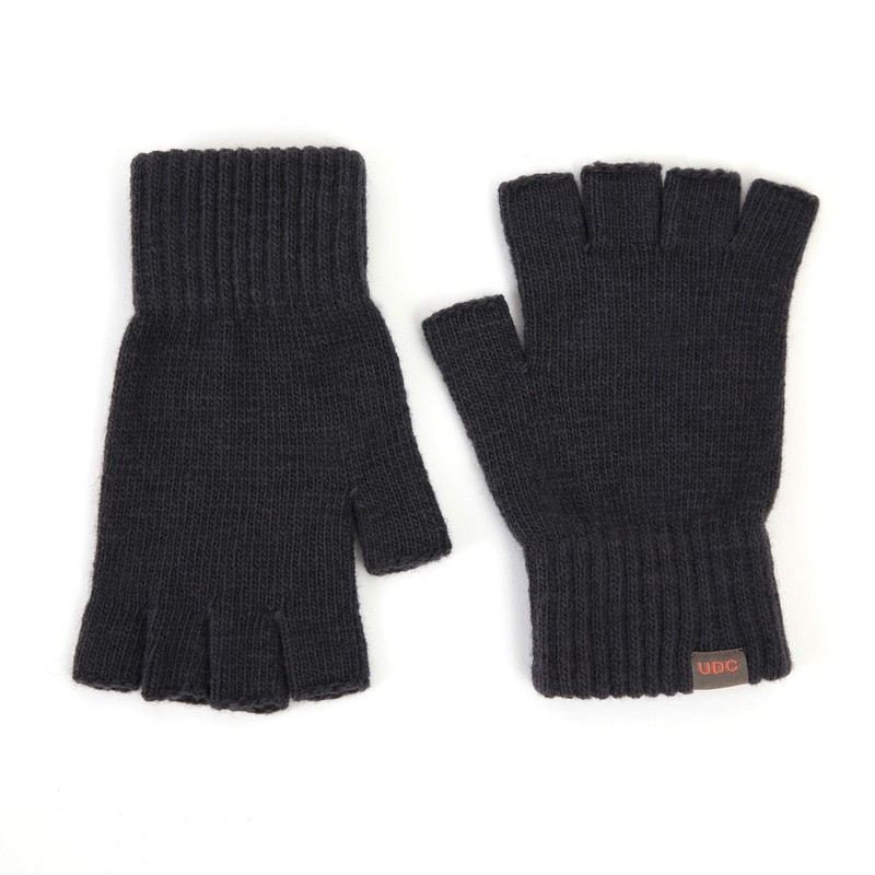 UNDERCONTROL Fingerless Knitted Typing Gloves Texting Unisex Half Short Stretchy