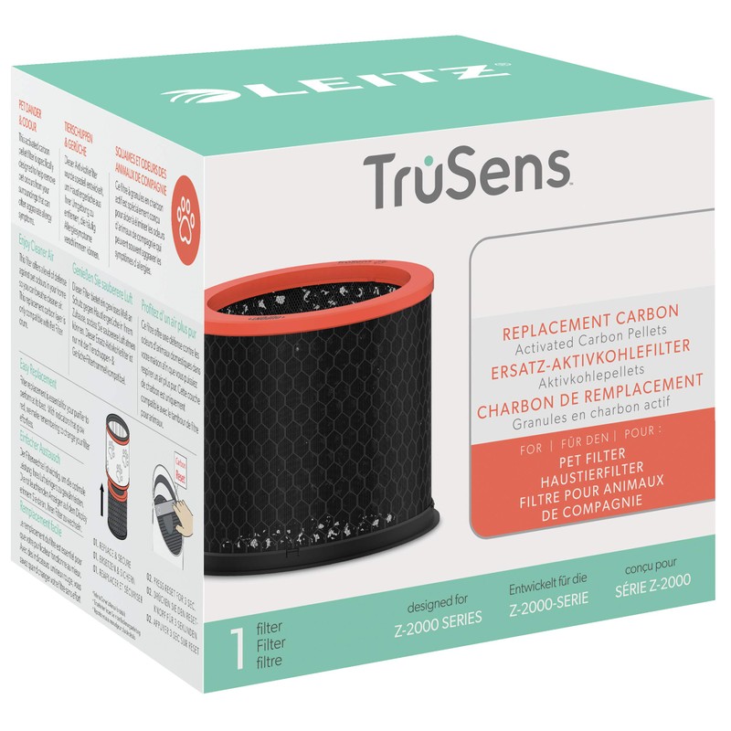 Leitz Trusens Pet Carbon Replacement Filter For Leitz Z-2000/Z-2500 Air