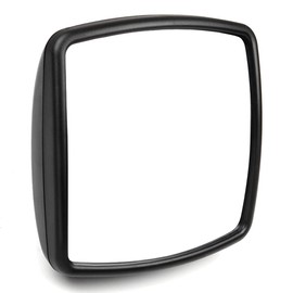 ANPART Truck Side Mirror Compatible for International for Durastar 4300 4400 7400 7600 8500 8600 2002-On Truck Side Door Replacement Mirror with 1 Piece Side of Lower Mirror Black Housing