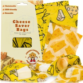CheeseSaver 4 Sheets Of Cheese Paper Fridge cheese storage paper stay fresh cheese sheets Cheese Paper For wrapping cheese cheese wrap paper for cheese porous waxed sheets for cheese deli Fresh Cheese