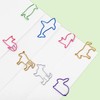 Pack of 30 Metal Paper Clips, Paper Clips, Animal Motif,