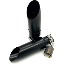 Radiant Cycles 2022-2024 Indian Chief Dark Horse Radiant Cycles Shorty Exhaust BLACK Baffle