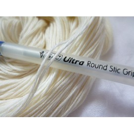 Cream White 5 Ply Cotton Fingering Knitting Crochet Yarn