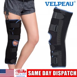 VELPEAU Medical Single-panel Knee & Leg Immobilizer, Knee Splint, Knee Brace - S