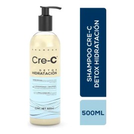 Shampoo anticaída Cre-c detox Hidratacion 500 Ml                                                                                                      