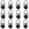 Combination Lock, LQYN Standard Dial Combination Lock, Pack of 12;