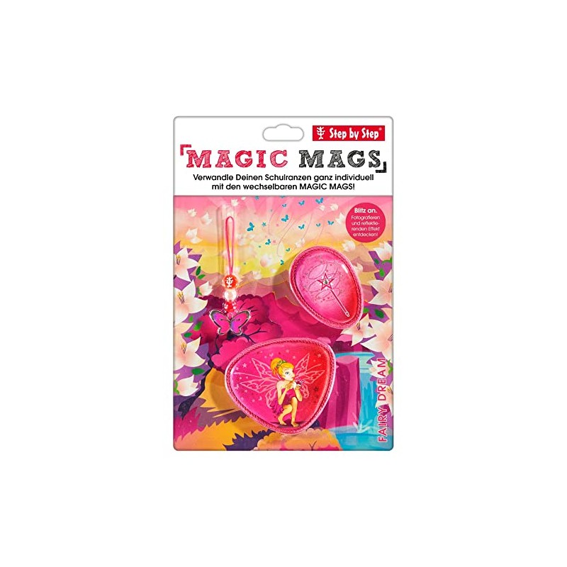 Step by Step Magic Mags Fairy Finnja, Pink, Set of
