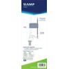 SIAMP Válvula de llenado para tanque de inodoro/sanitario modelo R24BR