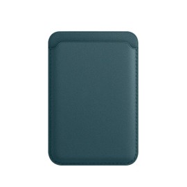 Rfid Phone Back Cardholder for Mag-safe Phone Card Wallet Credit Id Card Holder Custom Pucolor: Lake Blue