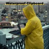 SuKoncer 3-in-1 Waterproof Clipboard with Strap & DIY Document Stand