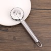 Stainless Steel Pastry Cutter Wheel, Fluted Pasta Dough Crimper Ravioli