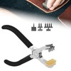 SM SunniMix Leather Hole Punch Tool Silent Pliers Practical Easy
