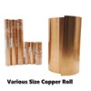 Copper Sheet Roll 4" x 11.5ft,99.9% Pure Copper Strip 3500mm