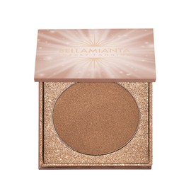 Bellamianta Illuminating Bronzing Powder for Face & Body - Bronzer Powder for a Sunkissed Skin Glow - Lightweight Formula with Ultra-Fine Pigments - Contour and Highlight for All Skin Types - 20g