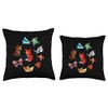 Paper Origami Animals Throw Pillow