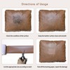 KING MOUNTAIN Leather Repair Patch,4 x 63 Inches self Adhesive
