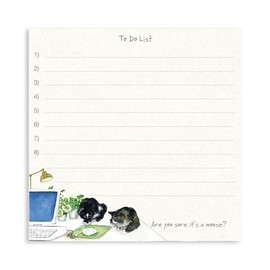 List Maker Notepad Office Cats Little Dog Laughed to Do List Notebook Stationery ACLM03