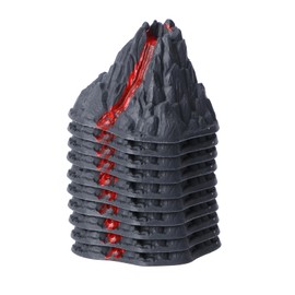jojofuny Plastic Volcano Model 10pcs Volcano Volcano Science Kit Volcanic Eruption Model for Boys and Girls Volcano