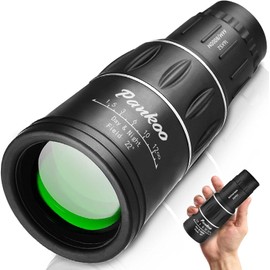 Pankoo 16 x 52 Adult Monocular Telescope, 2024 Power Prism, Compact Monocular for Adults and Kids, HD Monocular for Gifts, Outdoor Activities, Bird Watching, Hiking, Concert, Travel