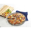 Goodcook Everyday Nonstick Steel Pizza Pan, 16", Cutting guide, Gray