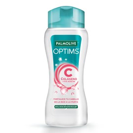 Palmolive Optims Shampoo Colágeno + Vital Keratina fortalece tu cabello de la raíz a la punta 680 mL