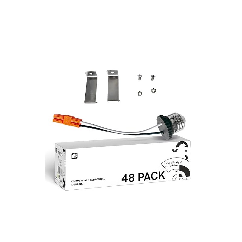ASD (48 Pack) Retrofit Kit for LED Disk Light Installation