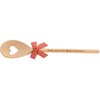 Spruchreif Wooden Cooking Spoon with Heart and Engraving "Hier wird