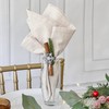 Kate Aspen Sparkling Silver Snowflake Christmas Napkin Rings (Set of