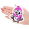 COM-FOUR® 4x reusable pocket warmers, hand warmers with owl motif