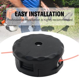 JUUDDENPARTS String Trimmer Head, Grass Brush Cutter Head, Replacement for Echo Speed-Feed 400 Head SRM-210 SRM-225 SRM-230