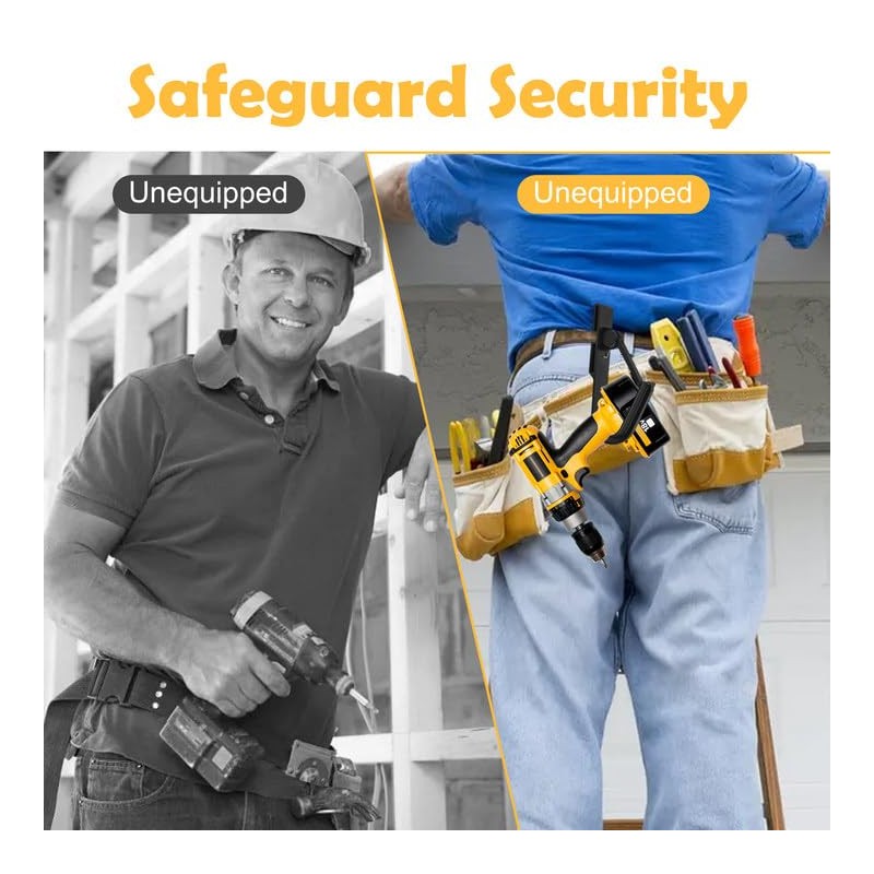 Gorilla Hook, Universal Tool Belt Hook for Scaffolding Tool Organizer