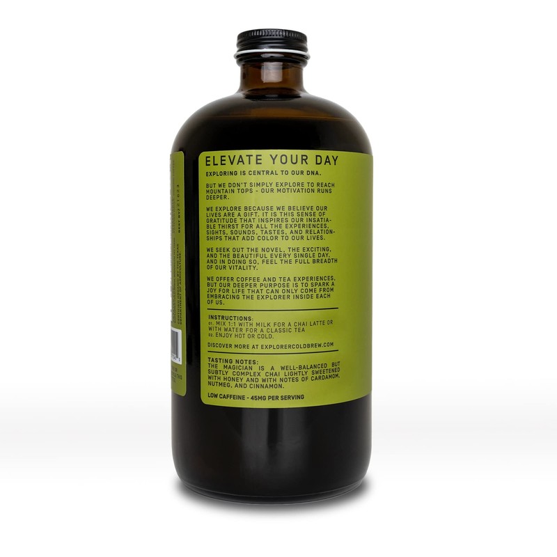 Explorer Organic Chai Tea Concentrate, Magician Spiced Honey, Drink Iced