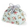 LAURA ASHLEY Ena's Garden N3486400 Drawstring Lunch Bag with Gusset