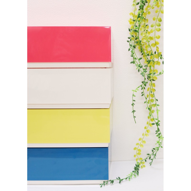 Ikeda 61100 Stylish Stock Tissue Box, White