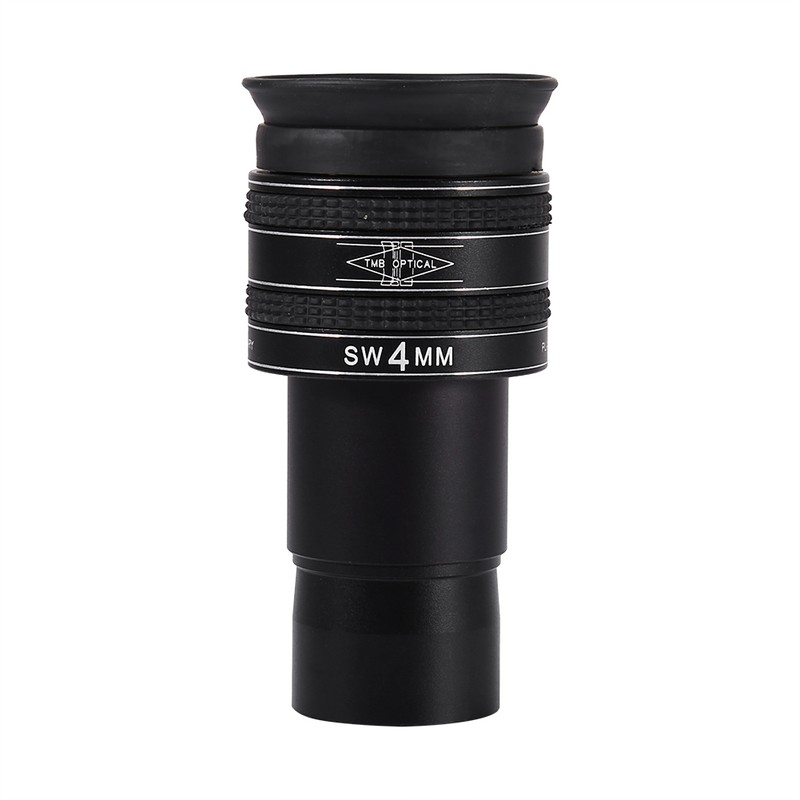 Black 4mm 1.25" 58 Degree Planetary Deep Sky Objects Eyepiece