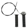 2PCs Twist Throttle Cable Handle Accelerator Handle Grips Replacement for