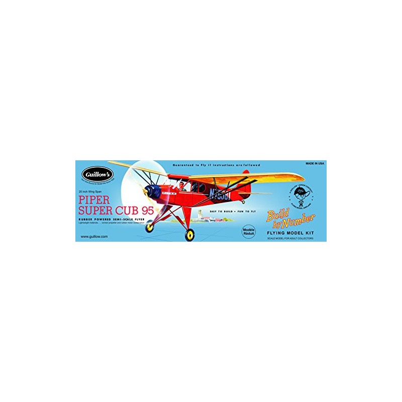Guillow's Piper Super Cub 95 Model Kit, 602