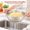 Stainless Steel Colander for Washing Vegetables & Draining Pasta –